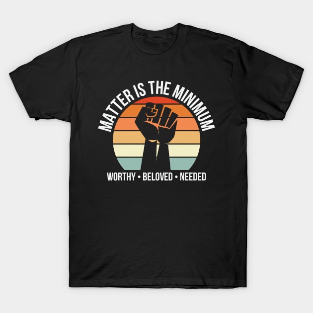 Black Lives Matter T-Shirt by Hashop